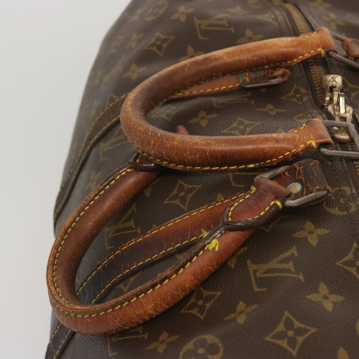 LOUIS VUITTON Monogram Keepall 50 Boston Bag M41426 LV Auth 54618