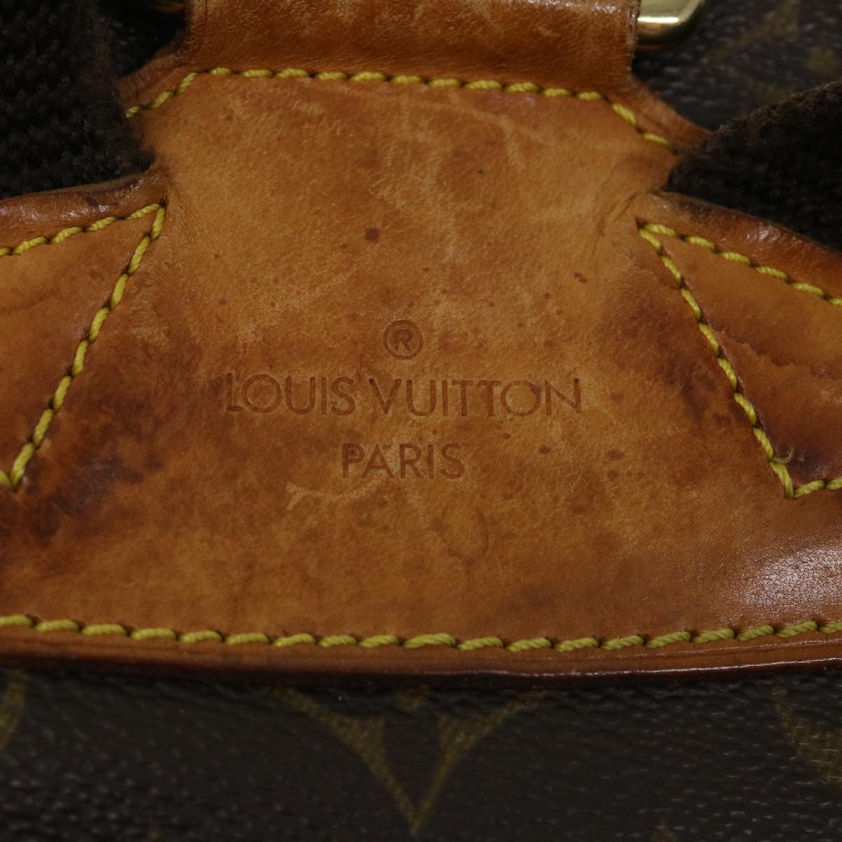 LOUIS VUITTON Monogram Montsouris GM Backpack M51135 LV Auth 54661