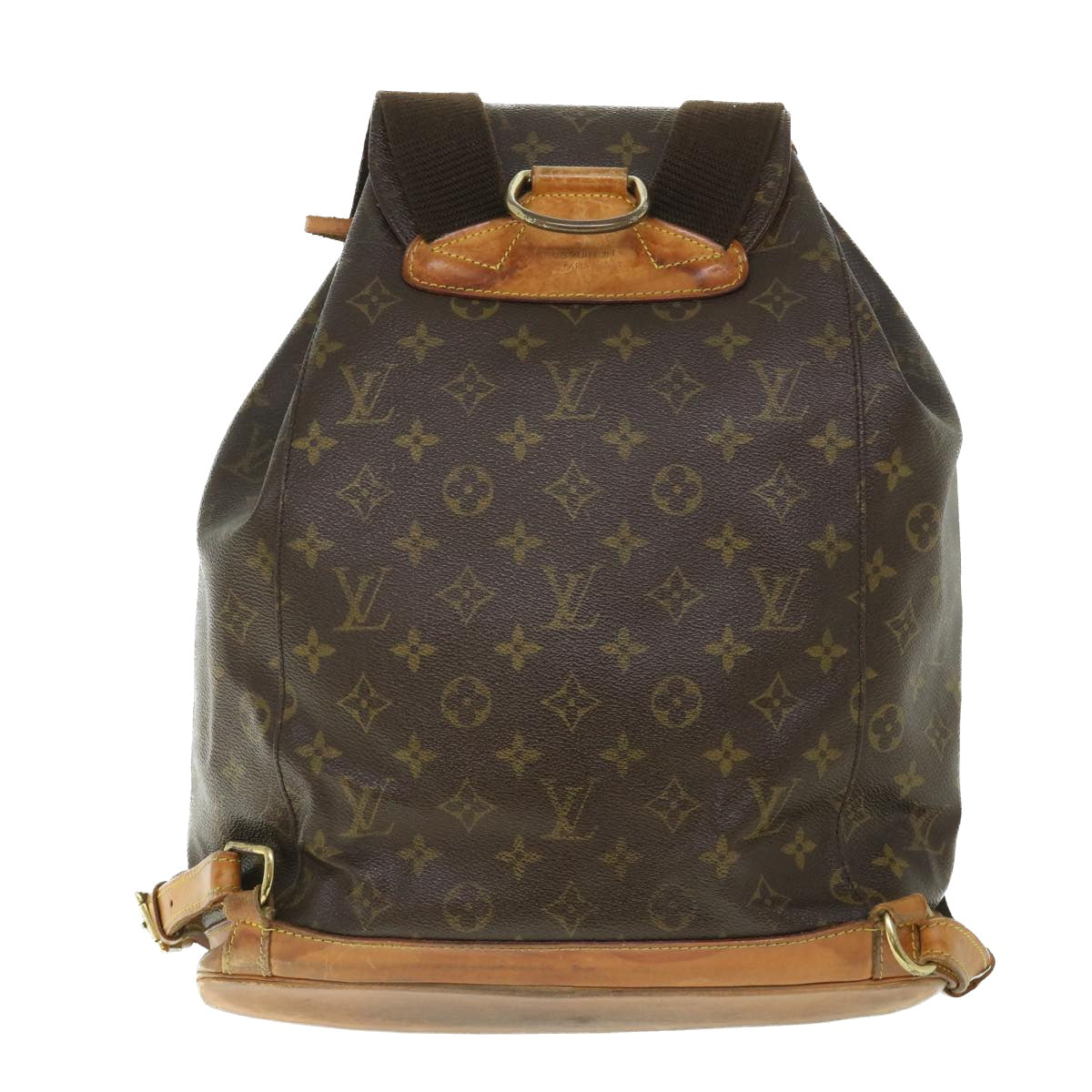 LOUIS VUITTON Monogram Montsouris GM Backpack M51135 LV Auth 54661