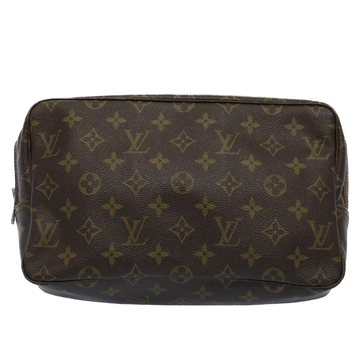 LOUIS VUITTON Monogram Trousse Toilette 28 Clutch Bag M47522 LV Auth 54924