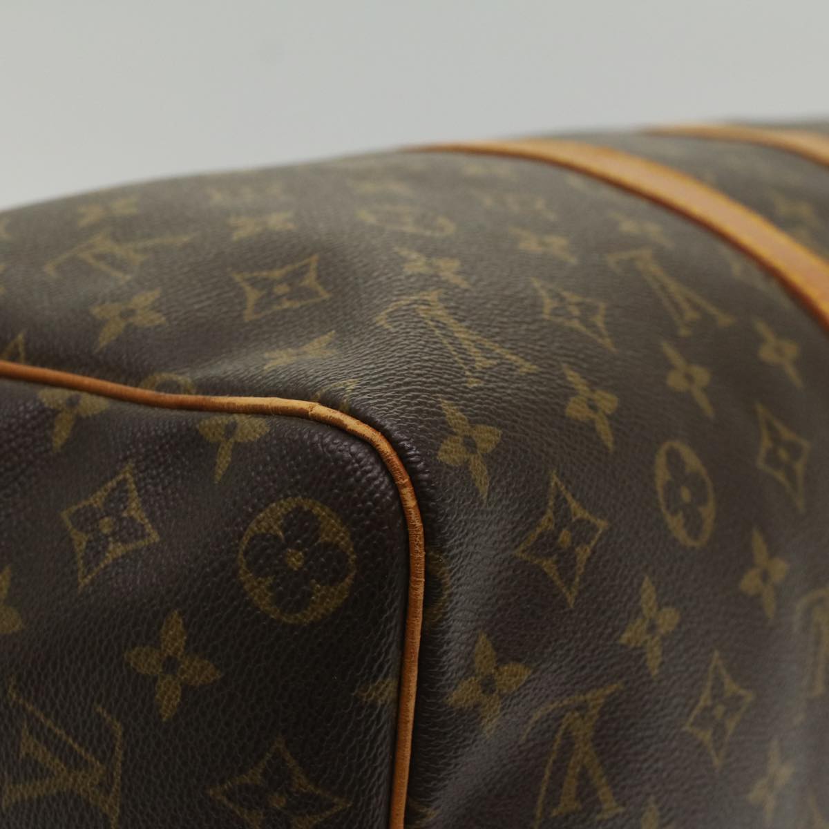 LOUIS VUITTON Monogram Keepall 45 Boston Bag M41428 LV Auth 55208