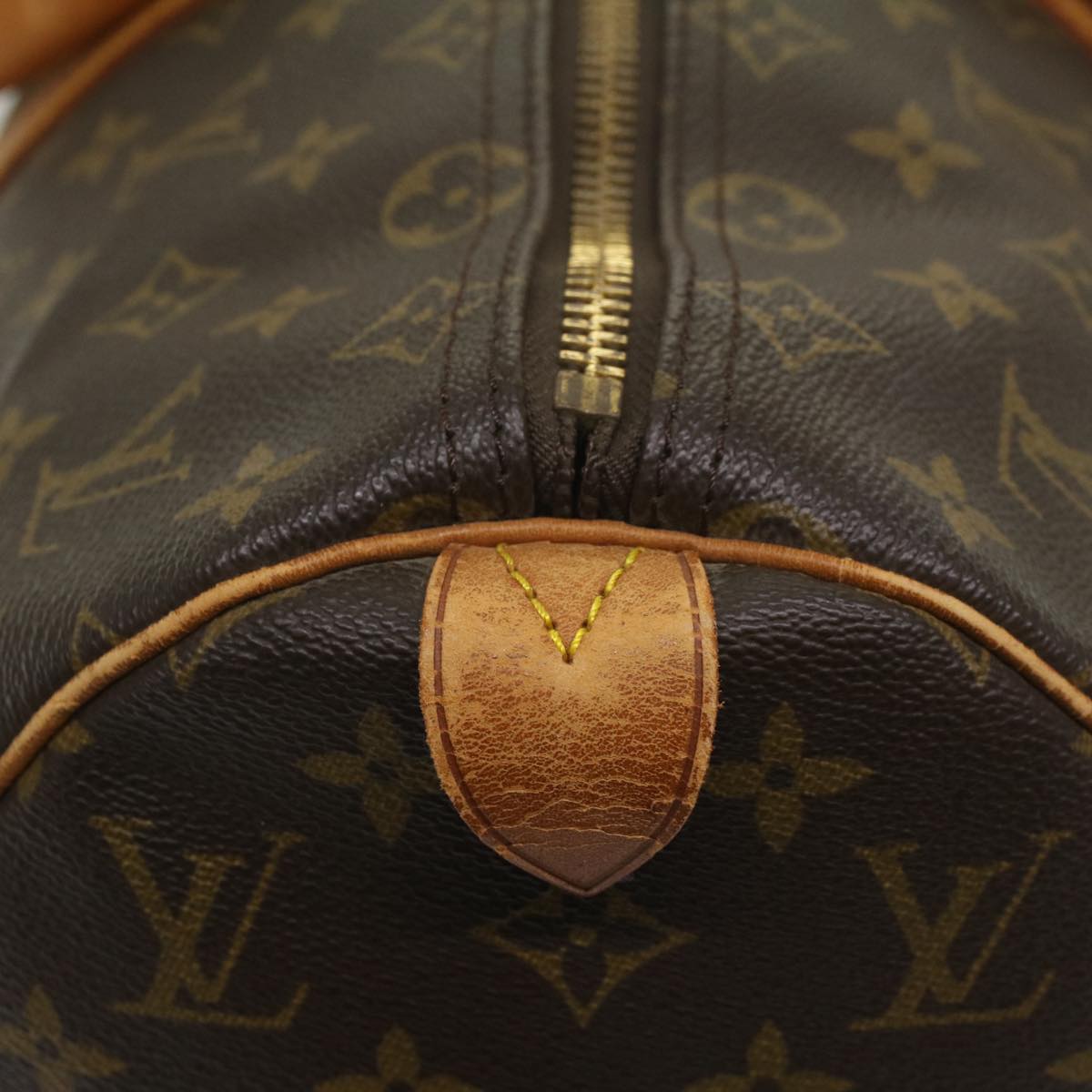 LOUIS VUITTON Monogram Keepall 45 Boston Bag M41428 LV Auth 55208