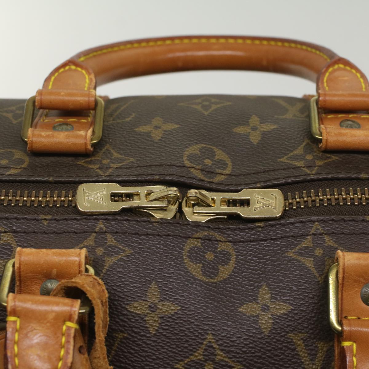 LOUIS VUITTON Monogram Keepall 45 Boston Bag M41428 LV Auth 55208