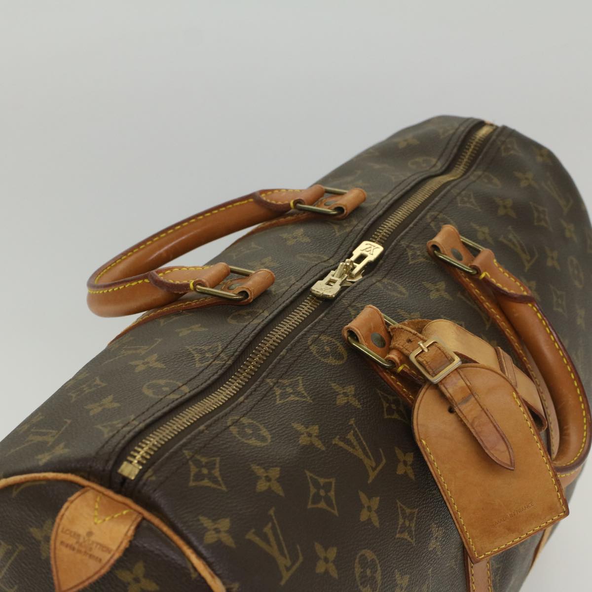 LOUIS VUITTON Monogram Keepall 45 Boston Bag M41428 LV Auth 55208