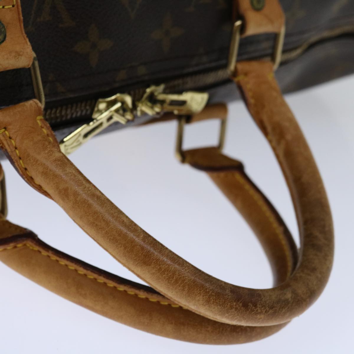 LOUIS VUITTON Monogram Keepall 50 Boston Bag M41426 LV Auth 55214