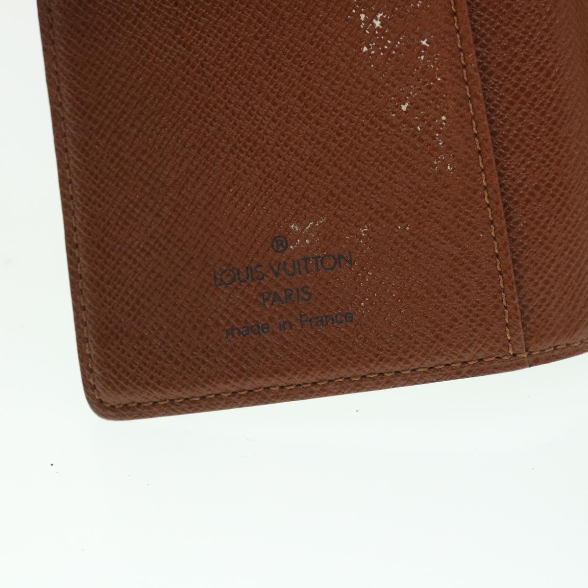 LOUIS VUITTON Monogram Agenda PM Day Planner Cover R20005 LV Auth 55468