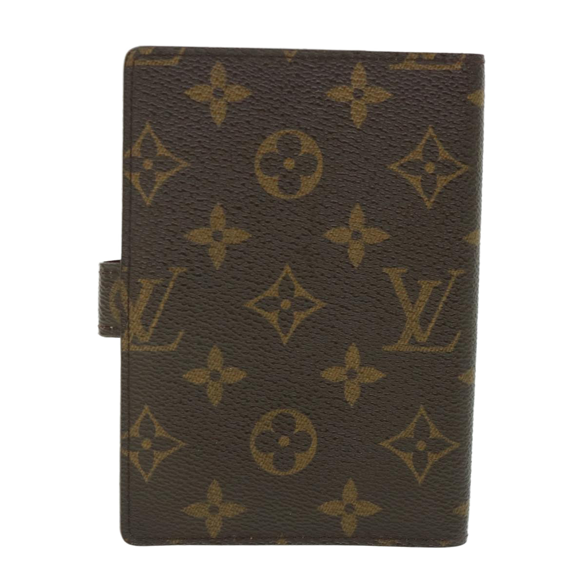 LOUIS VUITTON Monogram Agenda PM Day Planner Cover R20005 LV Auth 55468