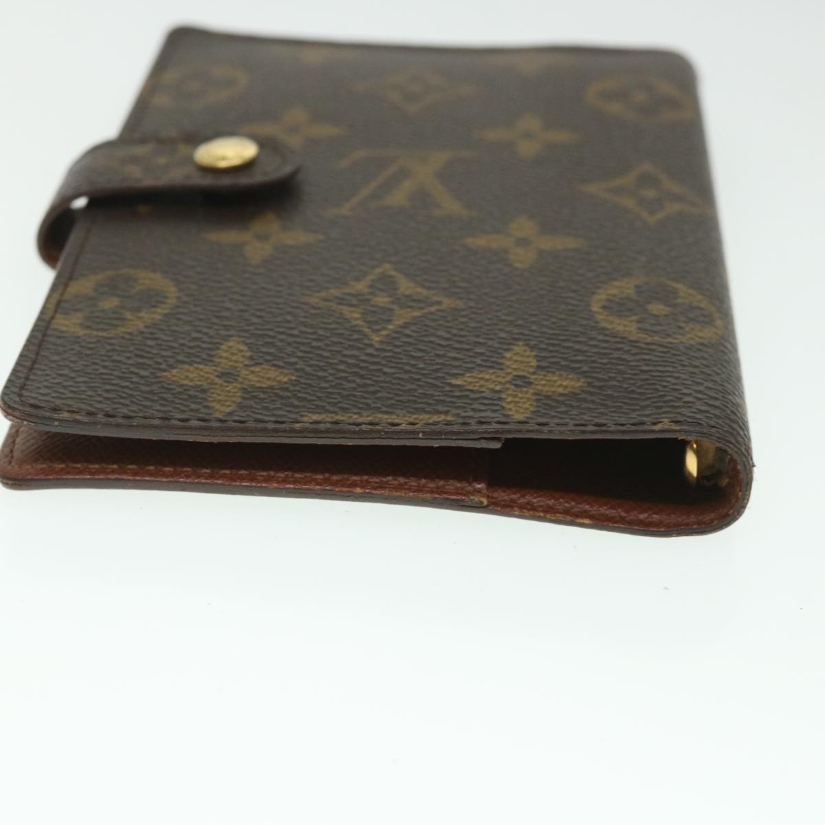 LOUIS VUITTON Monogram Agenda PM Day Planner Cover R20005 LV Auth 55468