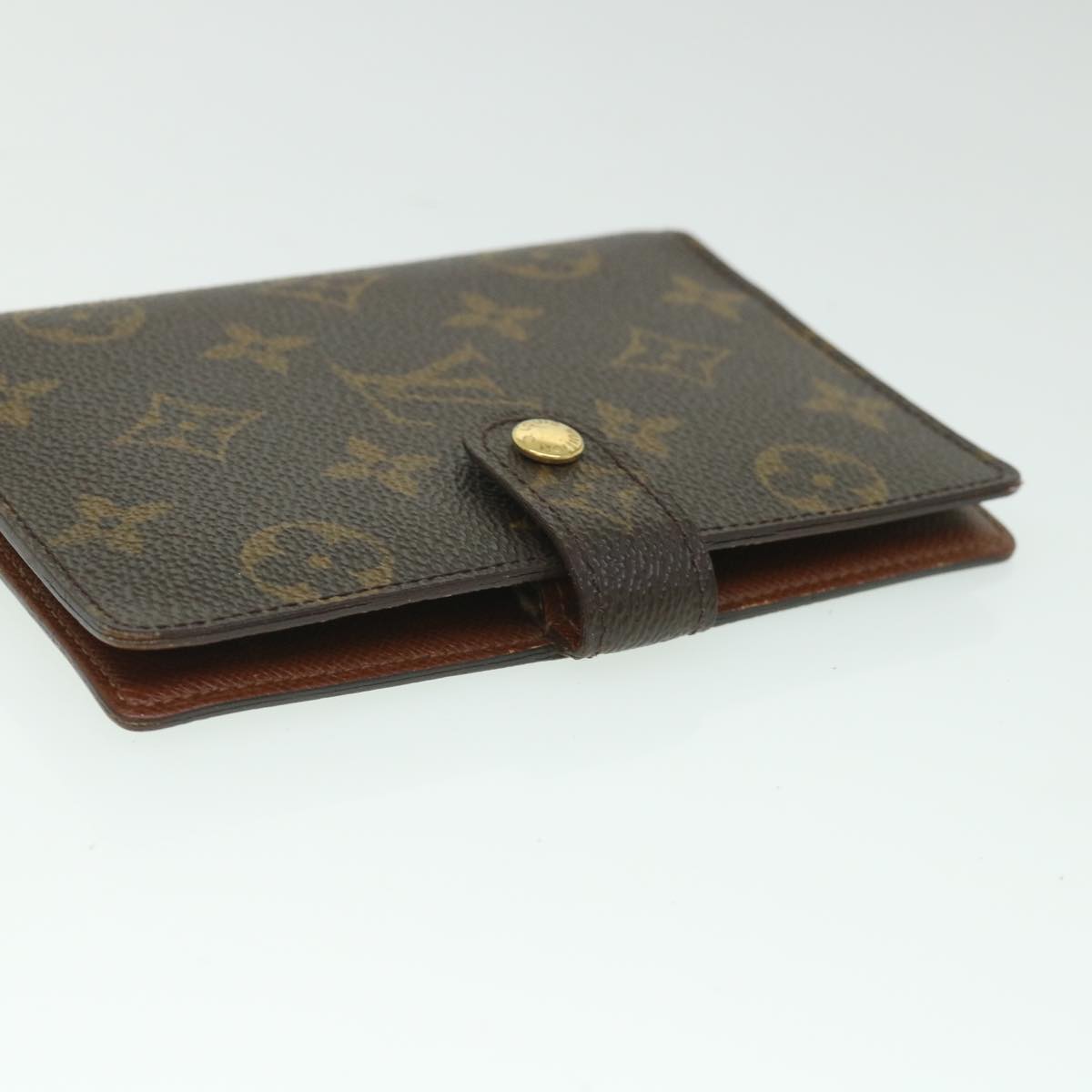 LOUIS VUITTON Monogram Agenda PM Day Planner Cover R20005 LV Auth 55468