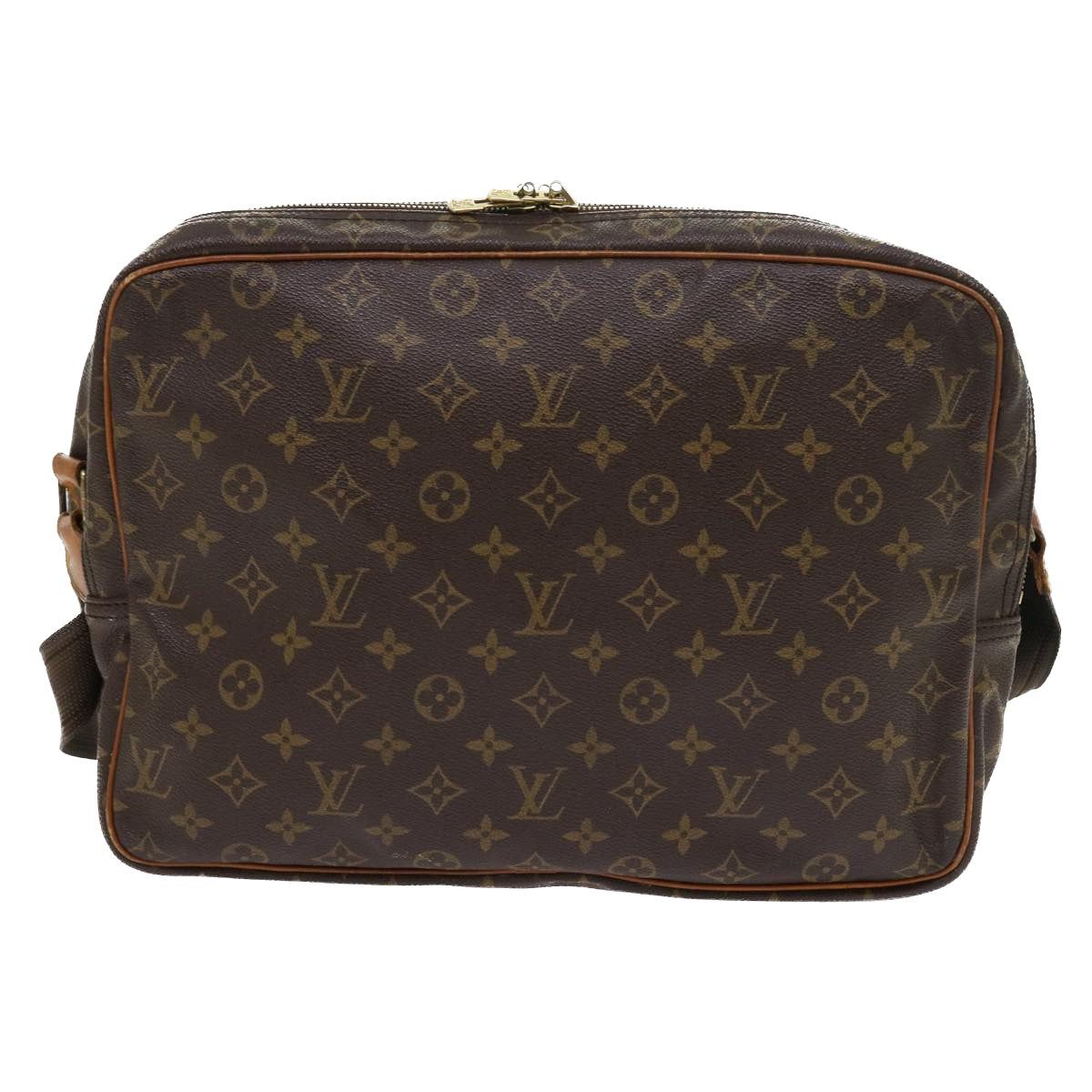 LOUIS VUITTON Monogram Reporter GM Shoulder Bag M45252 LV Auth 55480