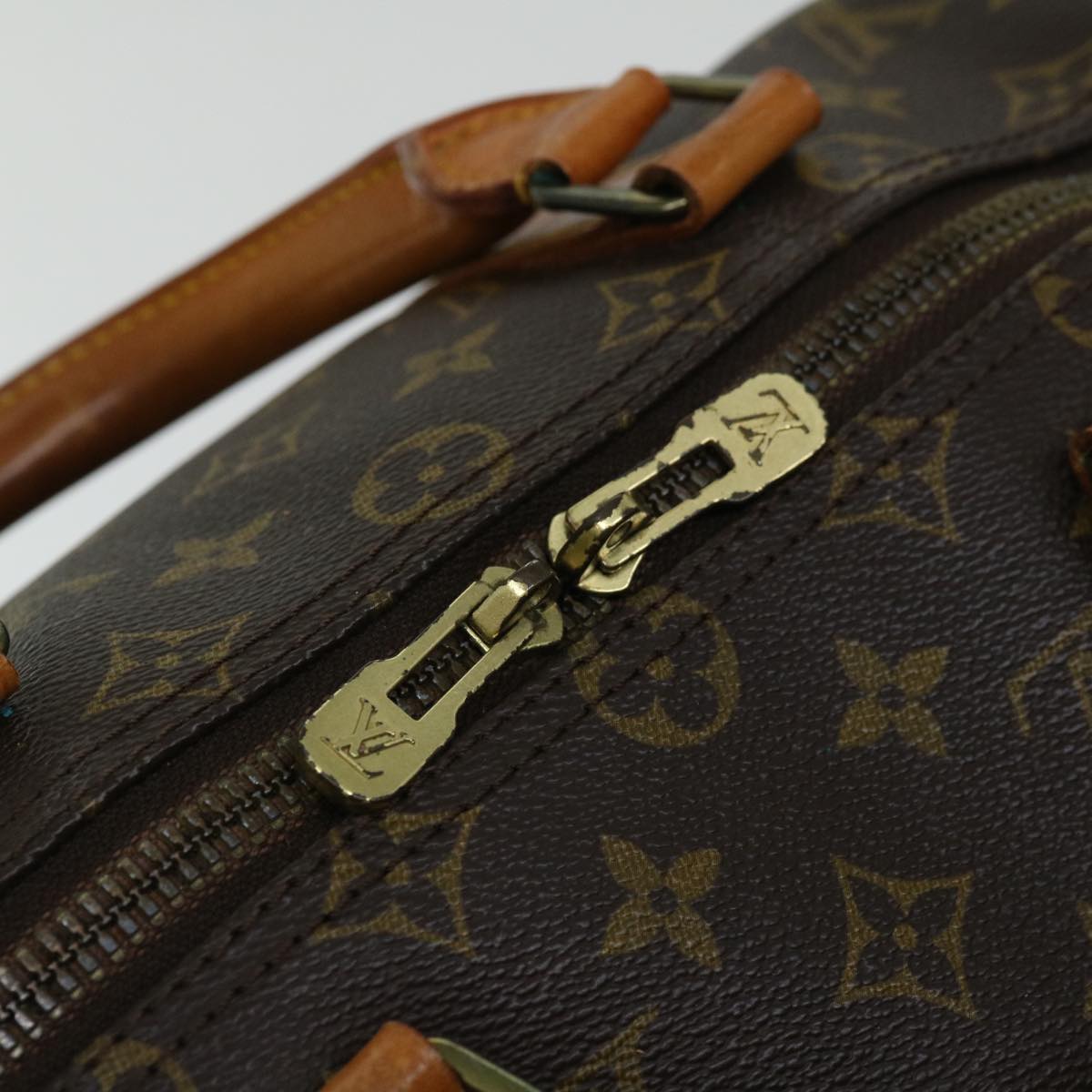 LOUIS VUITTON Monogram Keepall 50 Boston Bag M41426 LV Auth 55483