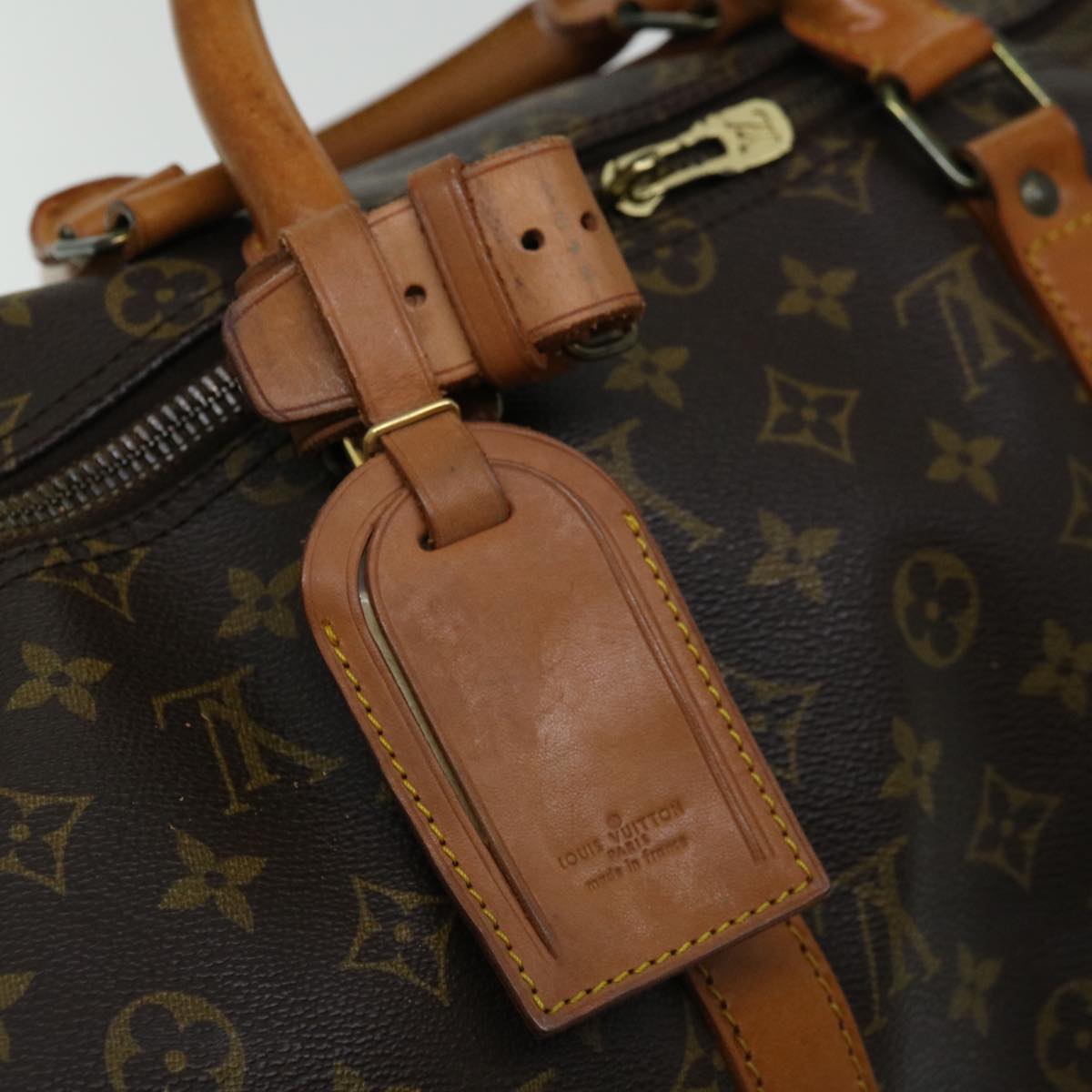 LOUIS VUITTON Monogram Keepall 50 Boston Bag M41426 LV Auth 55483