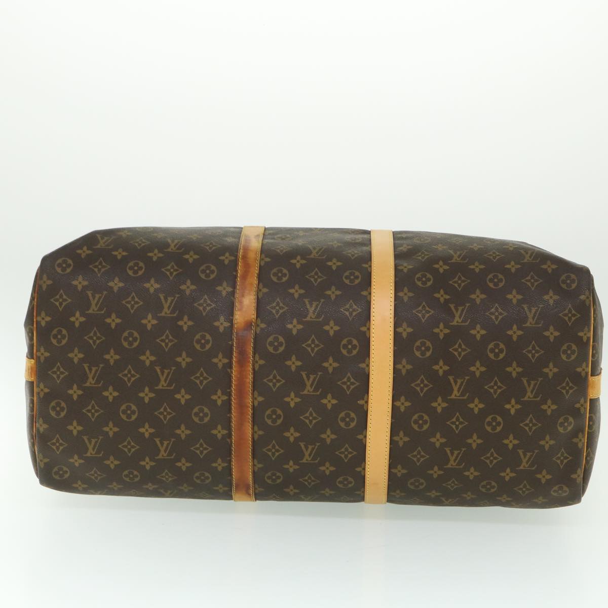 LOUIS VUITTON Monogram Keepall Bandouliere 60 Boston Bag M41412 LV Auth 55572