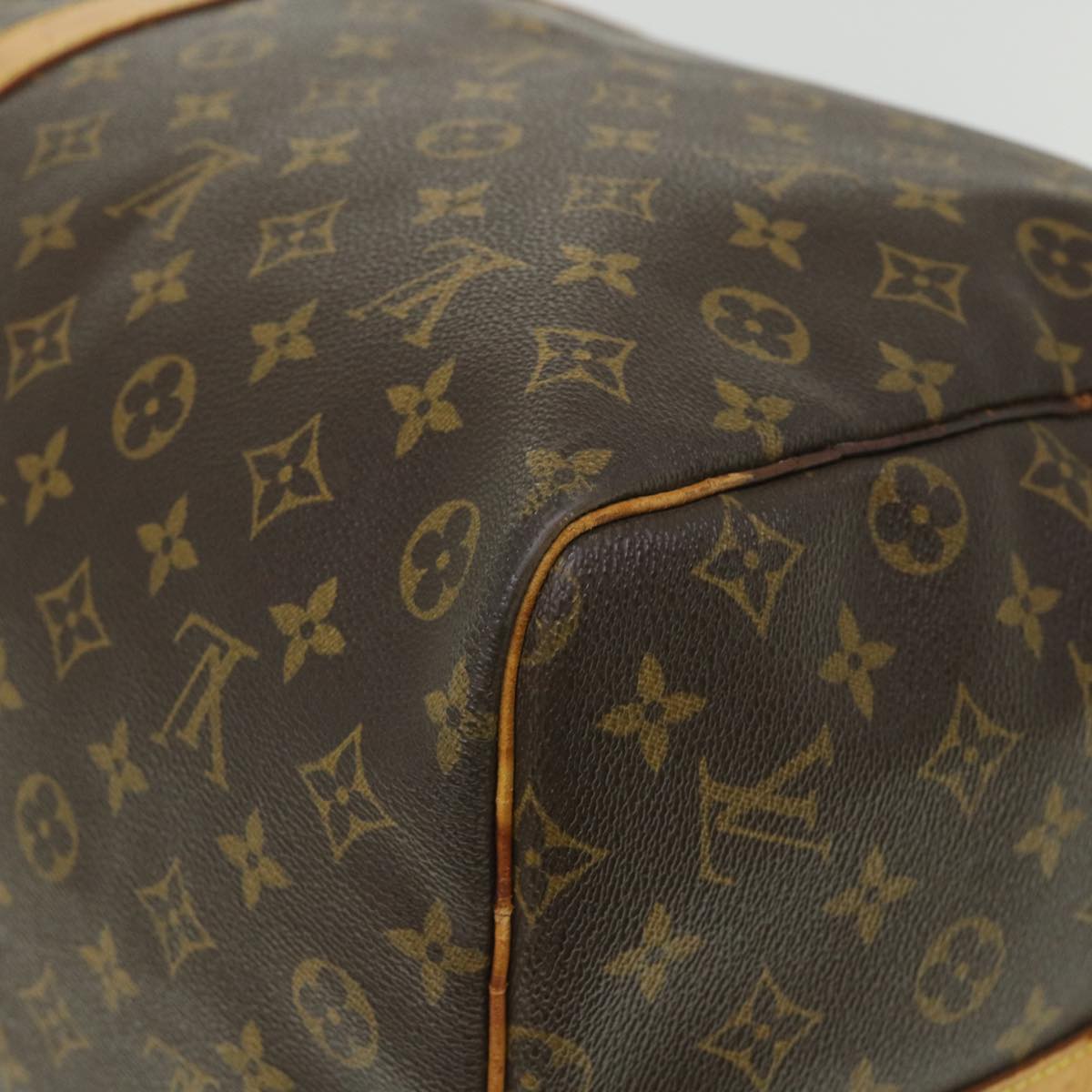 LOUIS VUITTON Monogram Keepall Bandouliere 60 Boston Bag M41412 LV Auth 55572