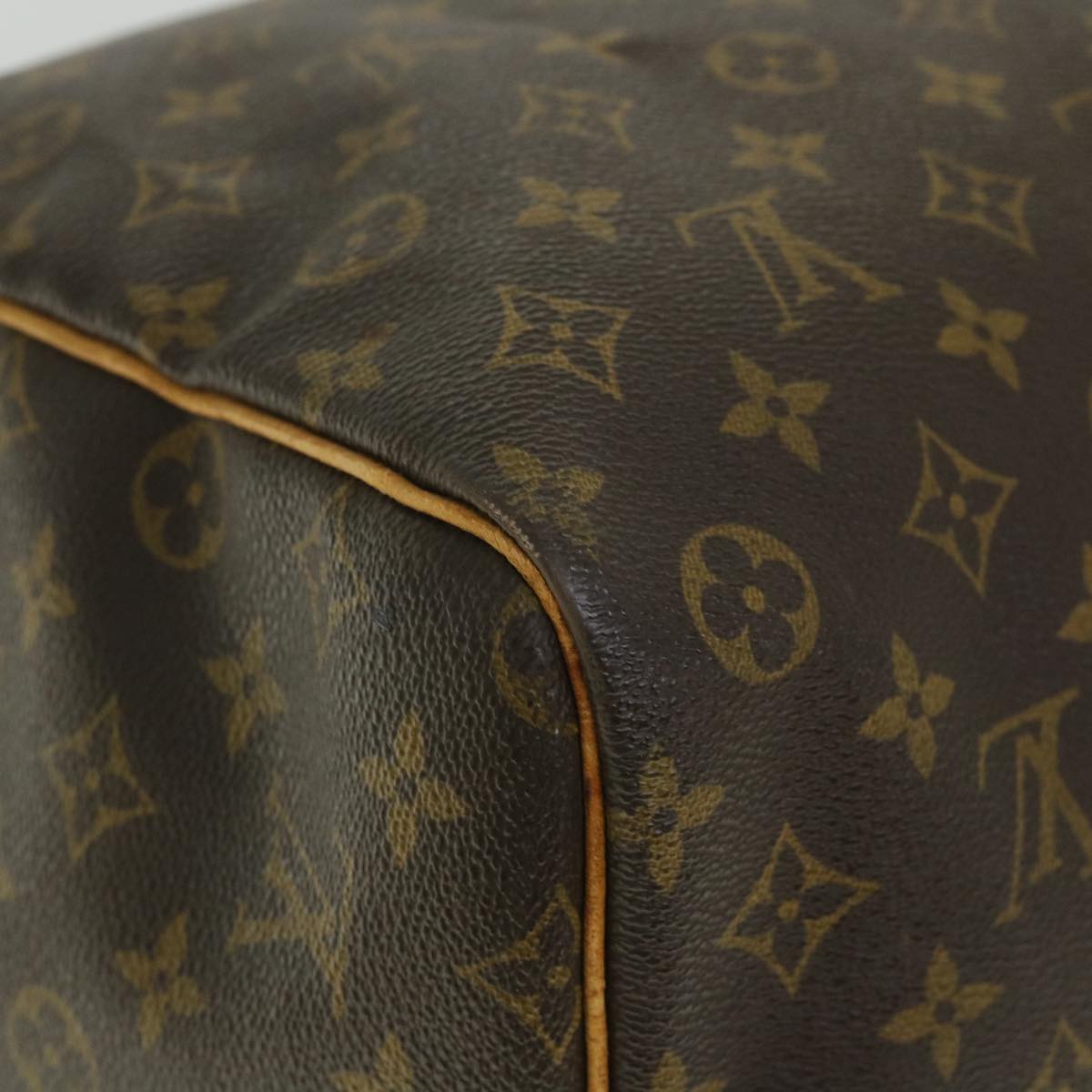 LOUIS VUITTON Monogram Keepall Bandouliere 60 Boston Bag M41412 LV Auth 55572