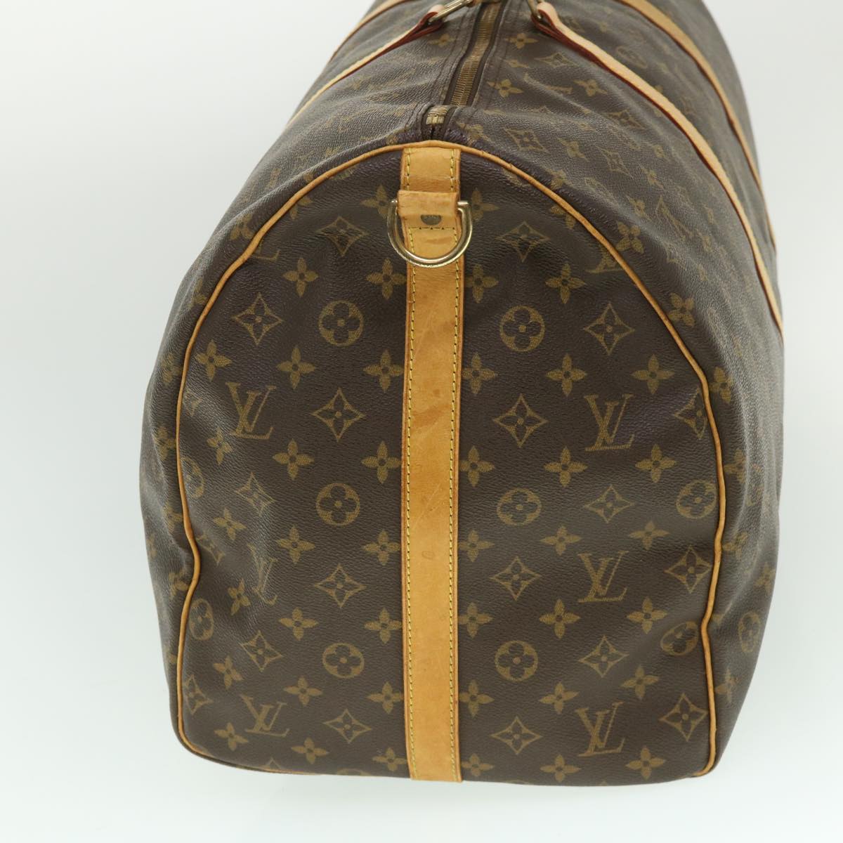 LOUIS VUITTON Monogram Keepall Bandouliere 60 Boston Bag M41412 LV Auth 55572