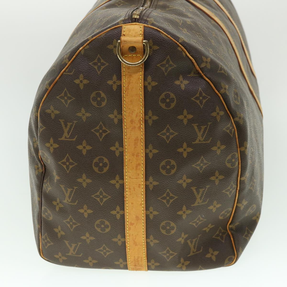 LOUIS VUITTON Monogram Keepall Bandouliere 60 Boston Bag M41412 LV Auth 55572