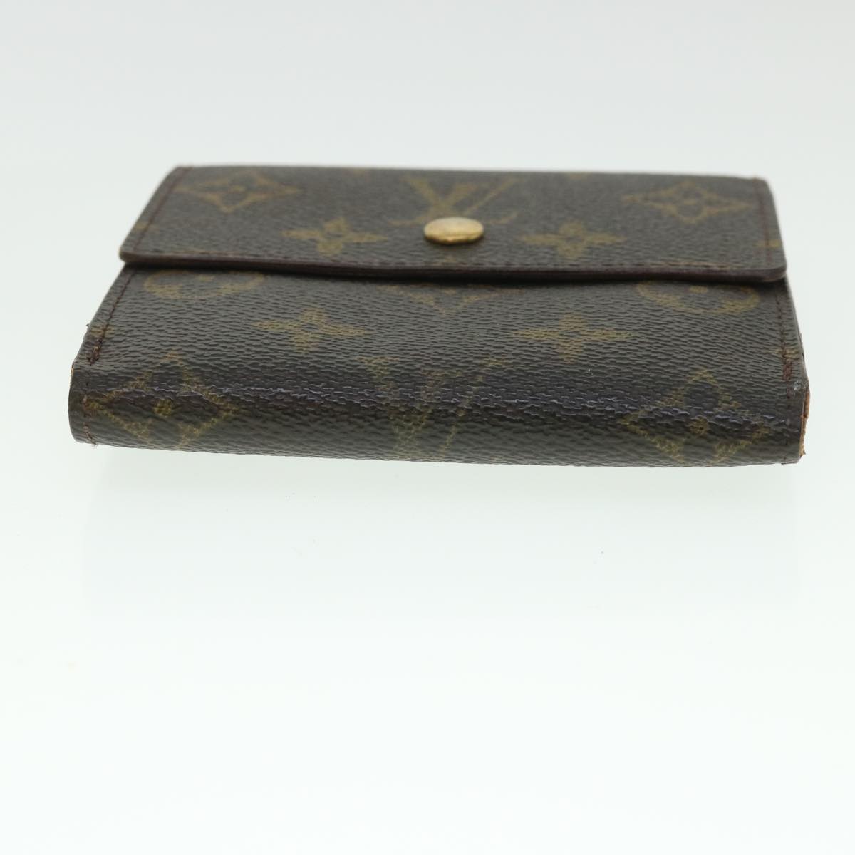 LOUIS VUITTON Monogram Porte Monnaie Bier Cartes Crdit Wallet M61652 Auth 55632