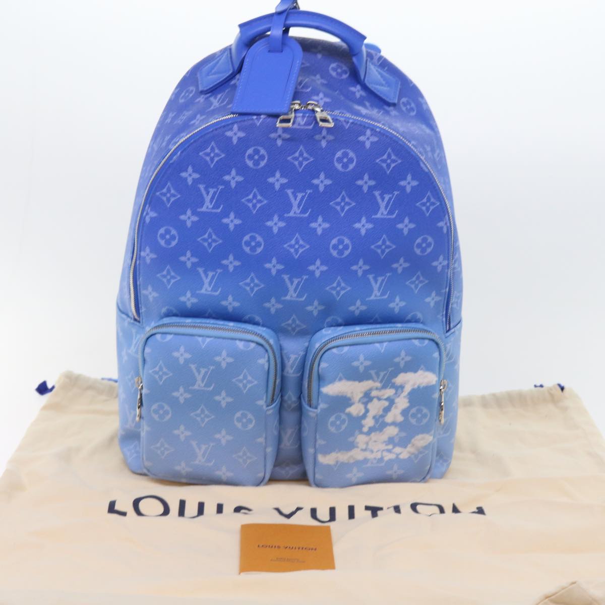 LOUIS VUITTON Monogram Clouds Backpack Multi Pocket Backpack M45441 Auth 55734A