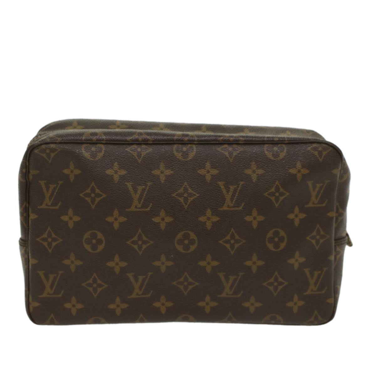 LOUIS VUITTON Monogram Trousse Toilette 28 Clutch Bag M47522 LV Auth 55785