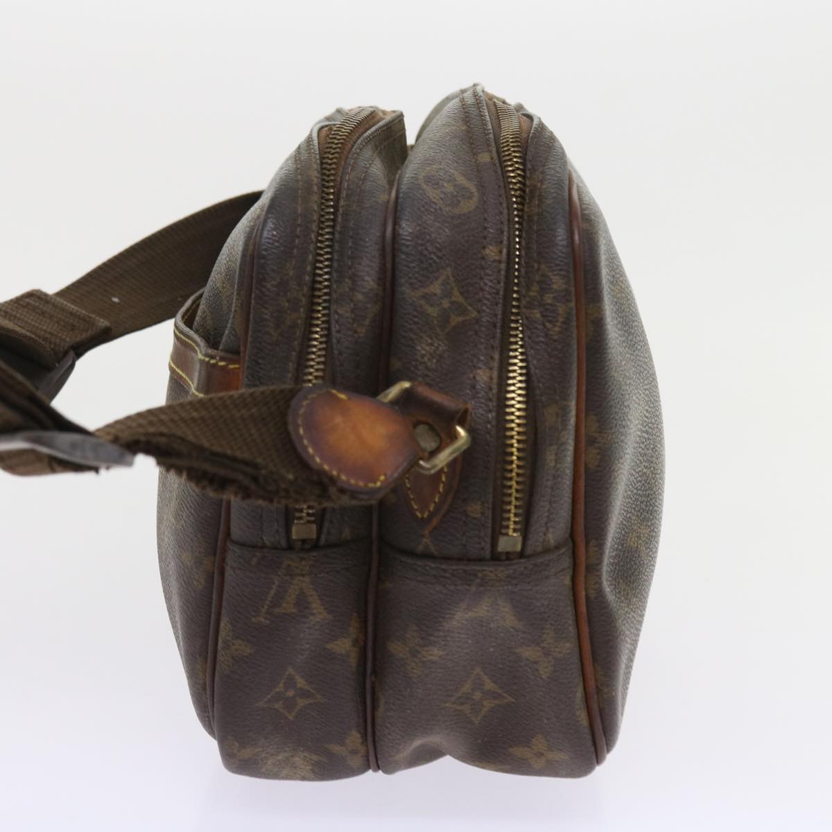 LOUIS VUITTON Monogram Reporter PM Shoulder Bag M45254 LV Auth 55792