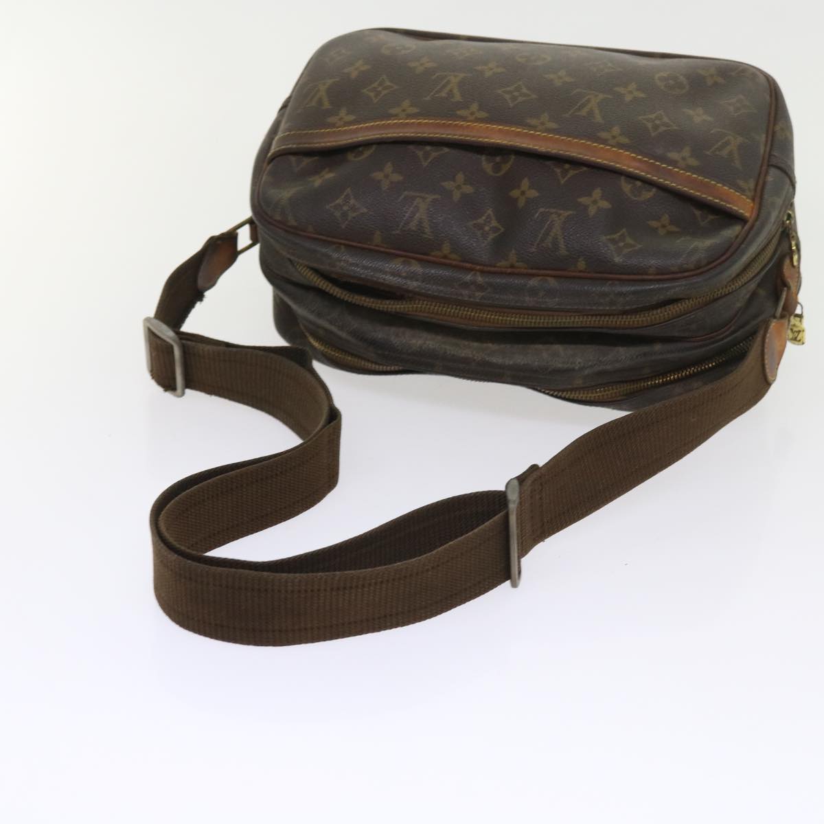 LOUIS VUITTON Monogram Reporter PM Shoulder Bag M45254 LV Auth 55792