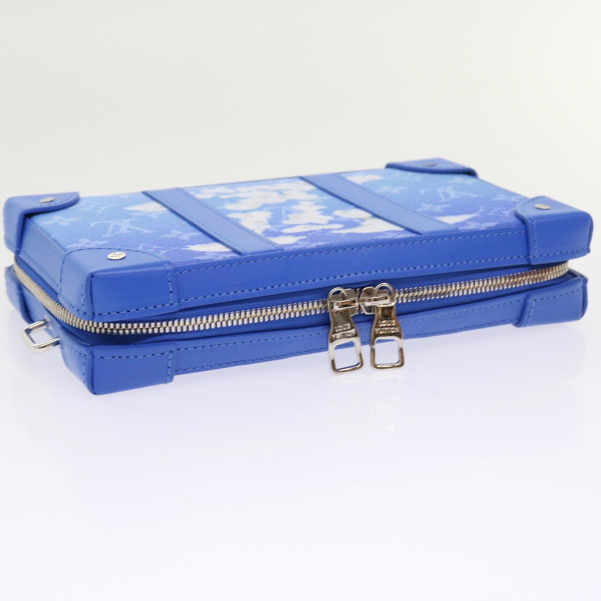 LOUIS VUITTON Monogram Clouds Soft Trunk Wallet Shoulder Bag M45432 Auth 55808S