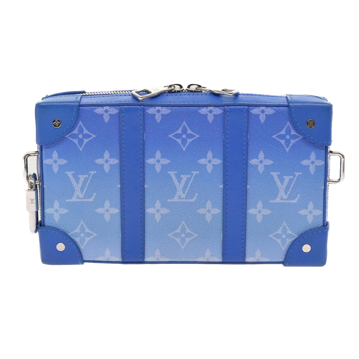 LOUIS VUITTON Monogram Clouds Soft Trunk Wallet Shoulder Bag M45432 Auth 55832A