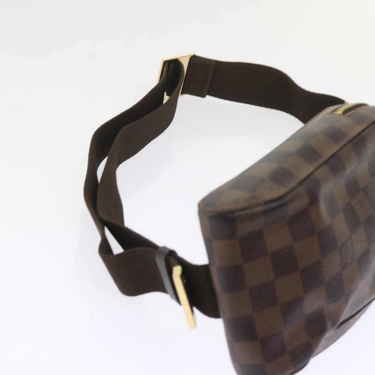 LOUIS VUITTON Damier Ebene Geronimos Shoulder Bag N51994 LV Auth 55896