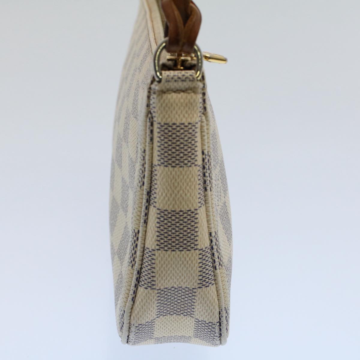 LOUIS VUITTON Damier Azur Pochette Accessoires Pouch N51986 LV Auth 55913