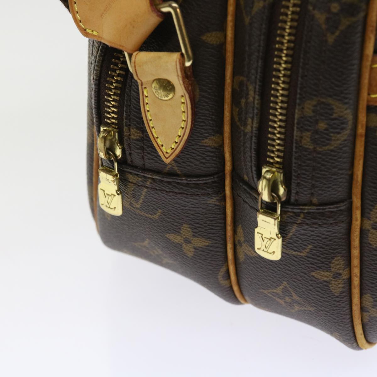 LOUIS VUITTON Monogram Reporter PM Shoulder Bag M45254 LV Auth 55948