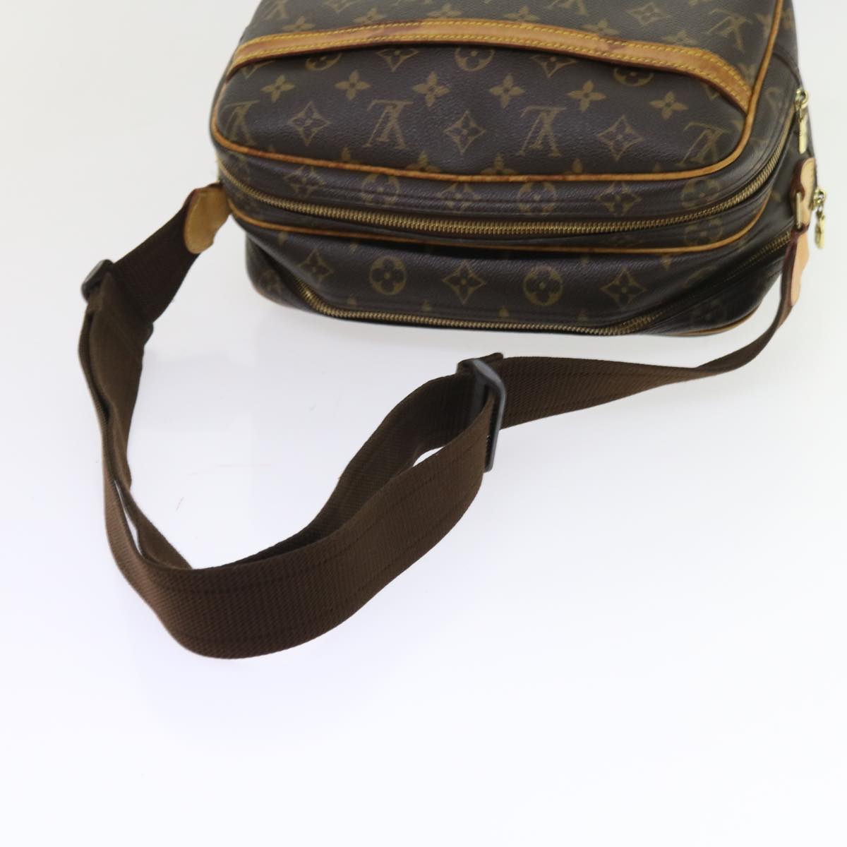 LOUIS VUITTON Monogram Reporter PM Shoulder Bag M45254 LV Auth 55948