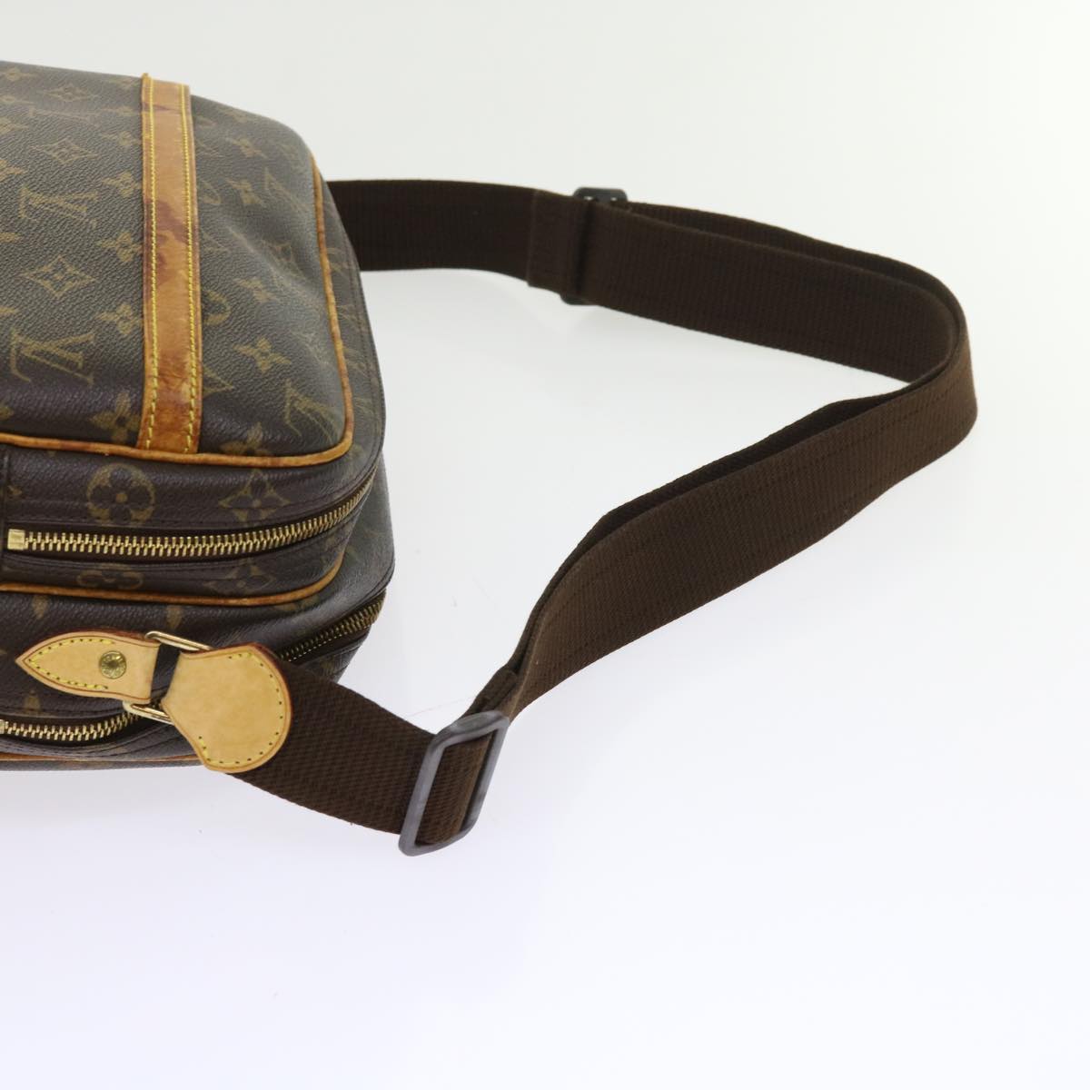 LOUIS VUITTON Monogram Reporter PM Shoulder Bag M45254 LV Auth 55948