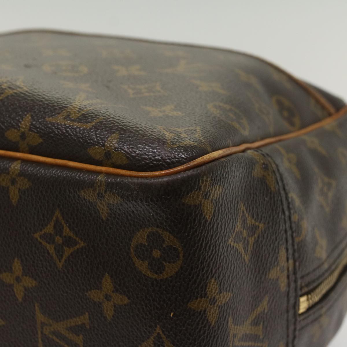 LOUIS VUITTON Monogram Deauville Hand Bag M47270 LV Auth 55961