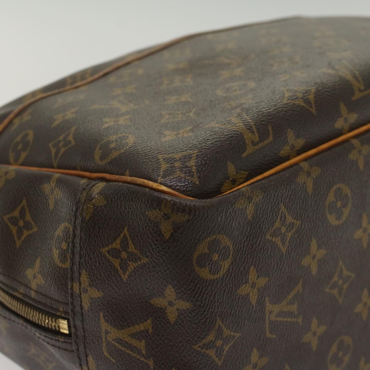 LOUIS VUITTON Monogram Deauville Hand Bag M47270 LV Auth 55961