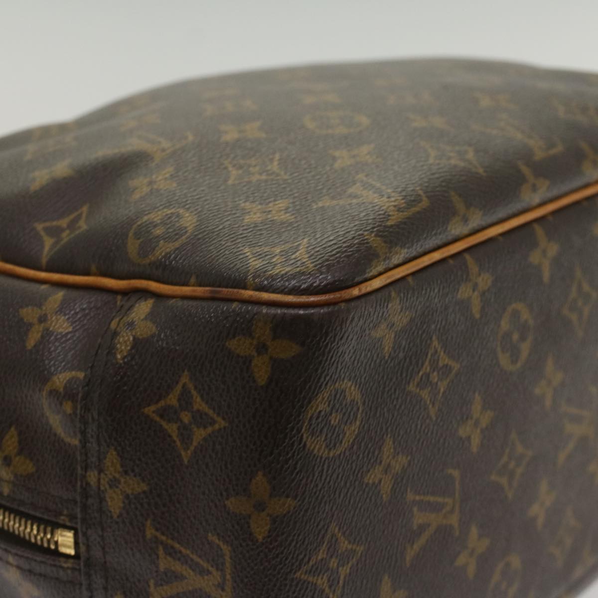 LOUIS VUITTON Monogram Deauville Hand Bag M47270 LV Auth 55961