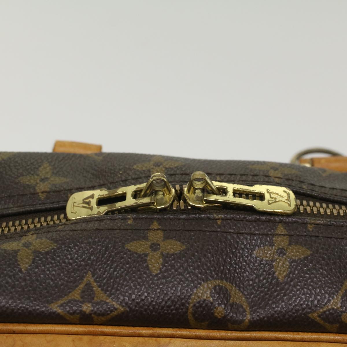 LOUIS VUITTON Monogram Deauville Hand Bag M47270 LV Auth 55961