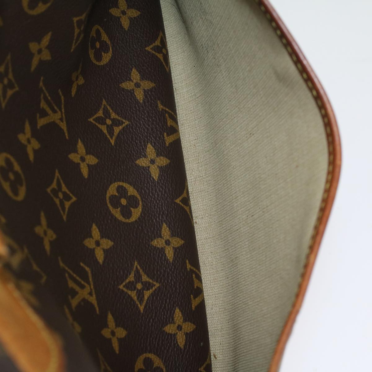 LOUIS VUITTON Monogram Deauville Hand Bag M47270 LV Auth 55961