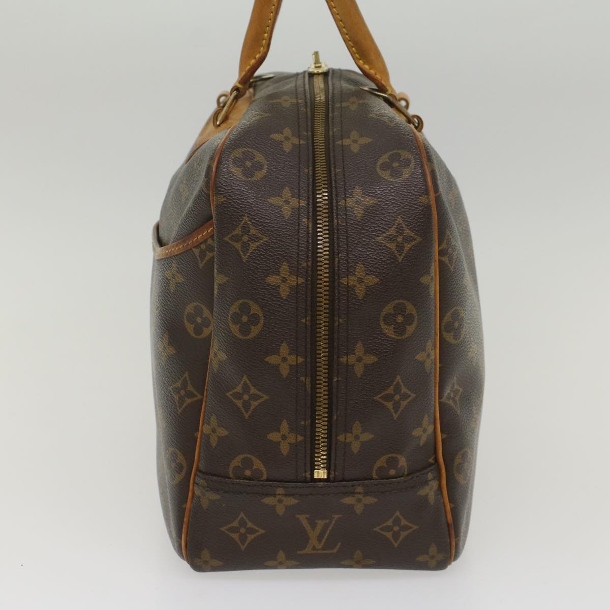 LOUIS VUITTON Monogram Deauville Hand Bag M47270 LV Auth 55961