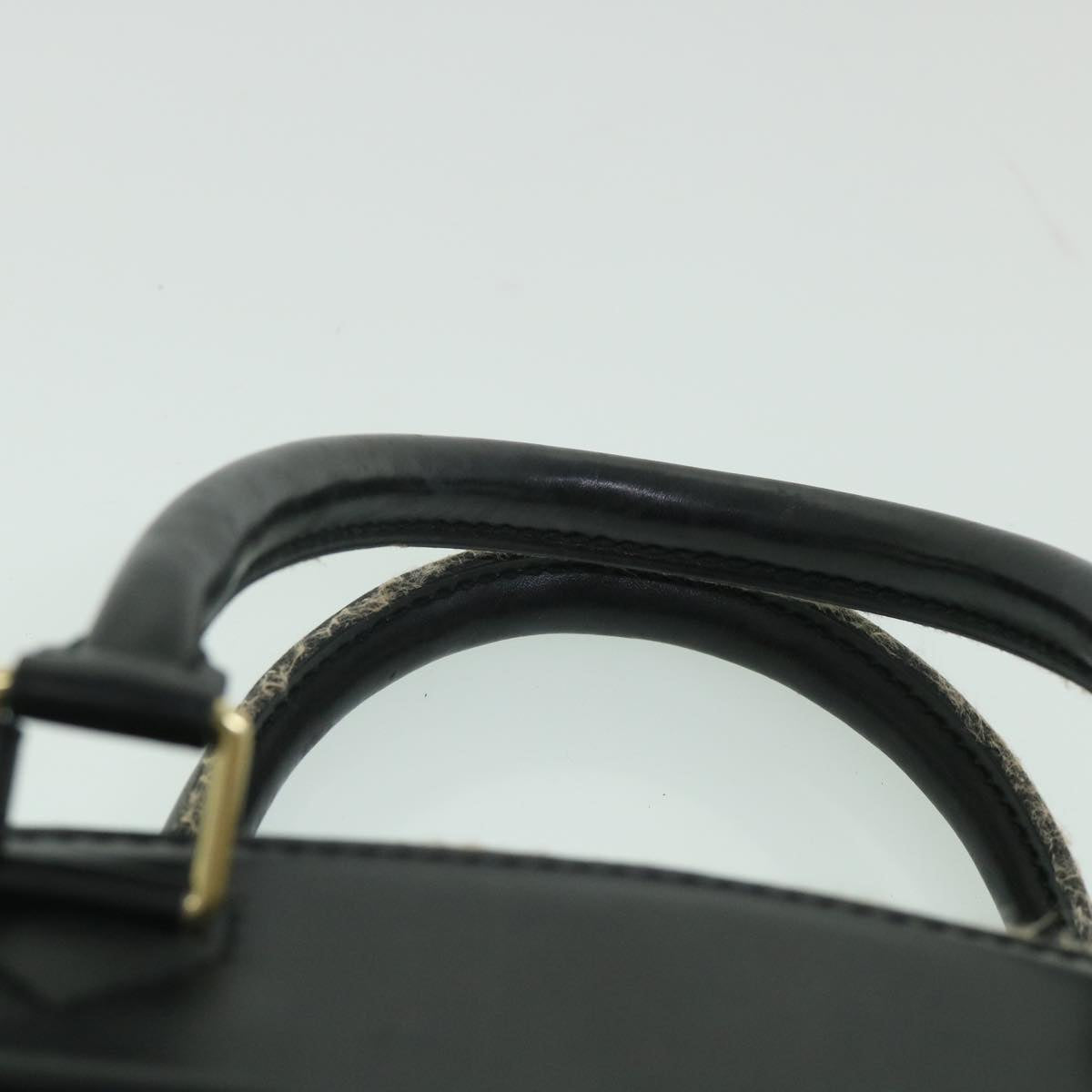 LOUIS VUITTON Epi Riviera Hand Bag Noir Black M48182 LV Auth 56001