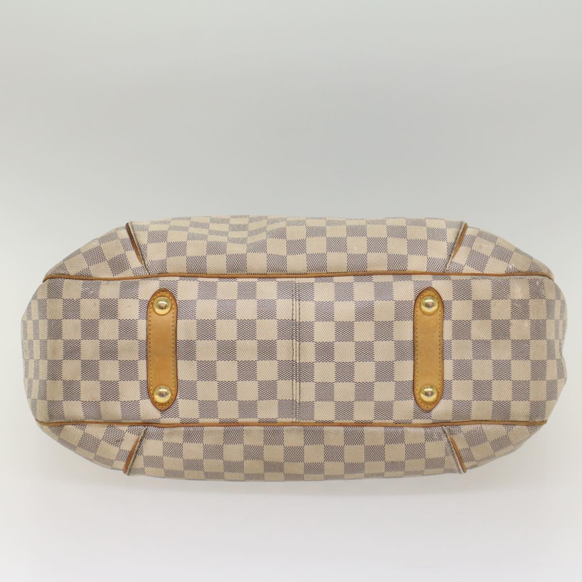 LOUIS VUITTON Damier Azur Galliera GM Shoulder Bag N55216 LV Auth 56044