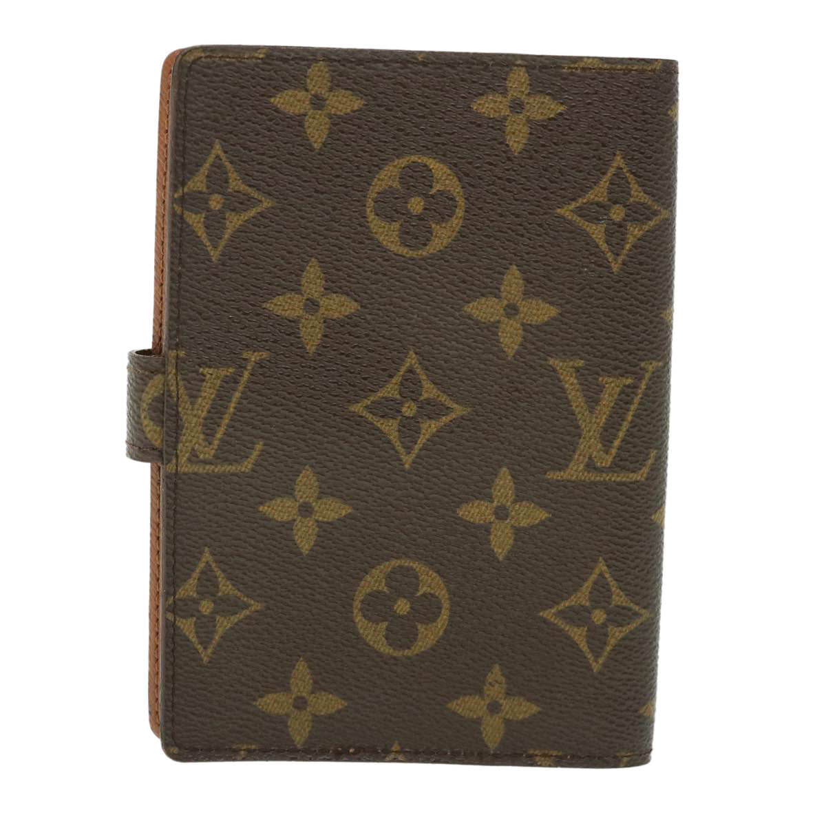 LOUIS VUITTON Monogram Agenda PM Day Planner Cover R20005 LV Auth 56093