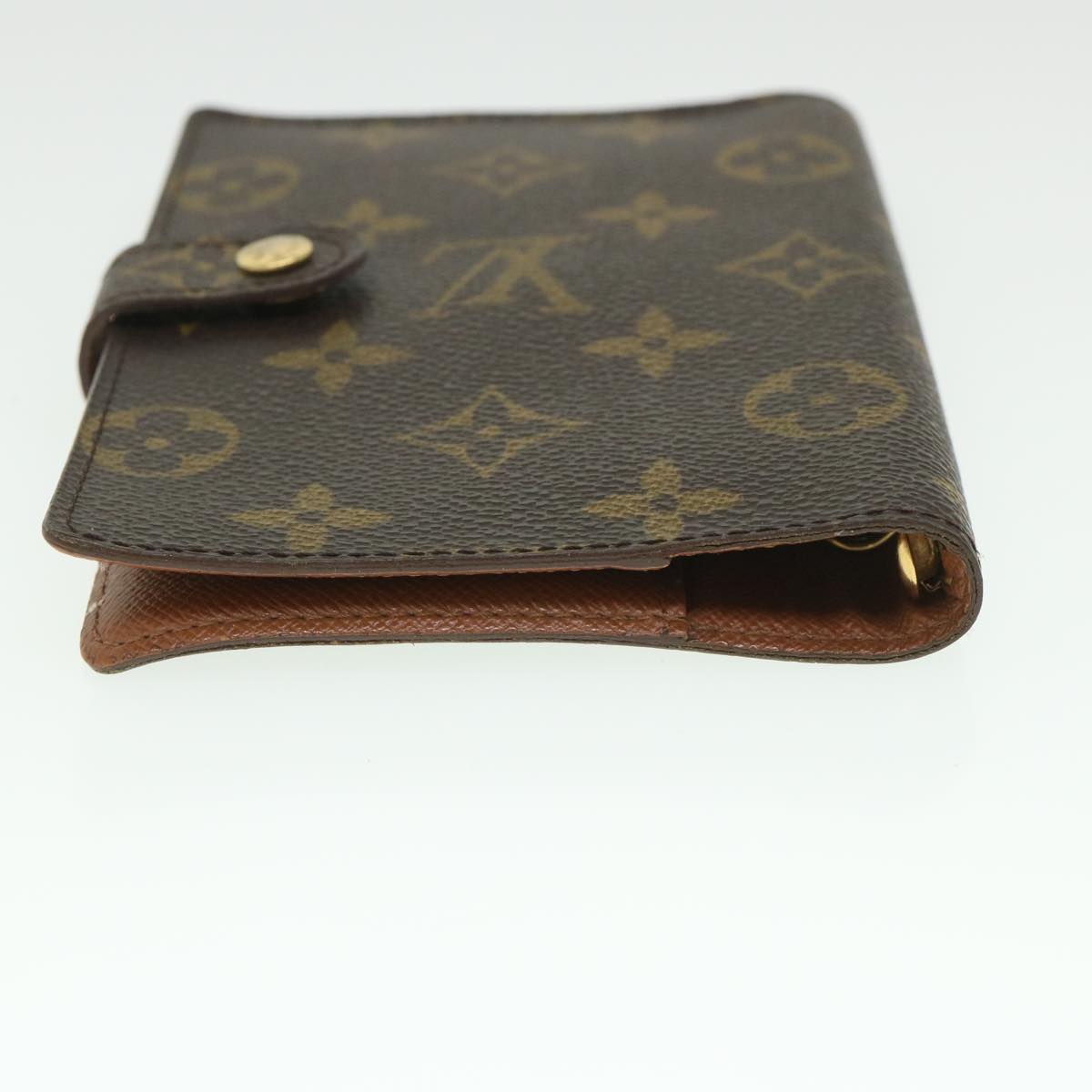 LOUIS VUITTON Monogram Agenda PM Day Planner Cover R20005 LV Auth 56093