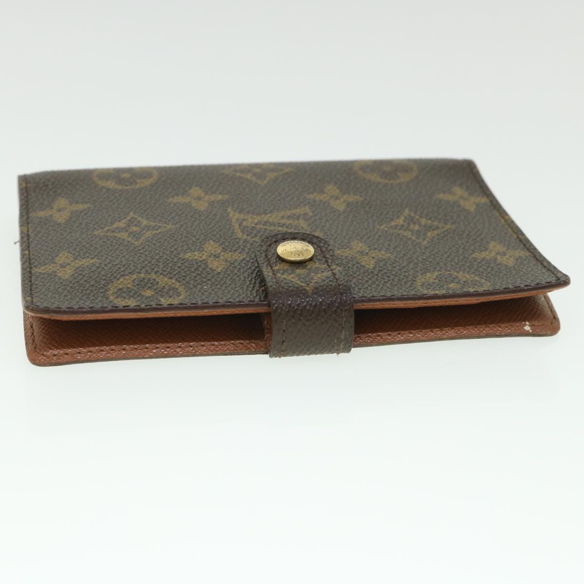 LOUIS VUITTON Monogram Agenda PM Day Planner Cover R20005 LV Auth 56093