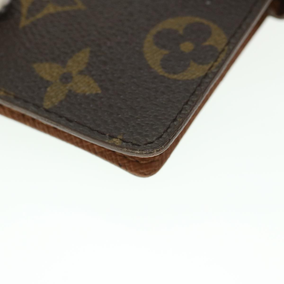 LOUIS VUITTON Monogram Agenda PM Day Planner Cover R20005 LV Auth 56093