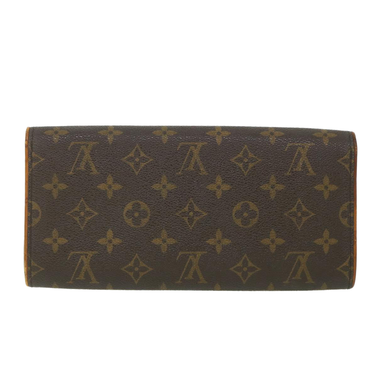 LOUIS VUITTON Monogram Pochette Twin GM Shoulder Bag M51852 LV Auth 56096