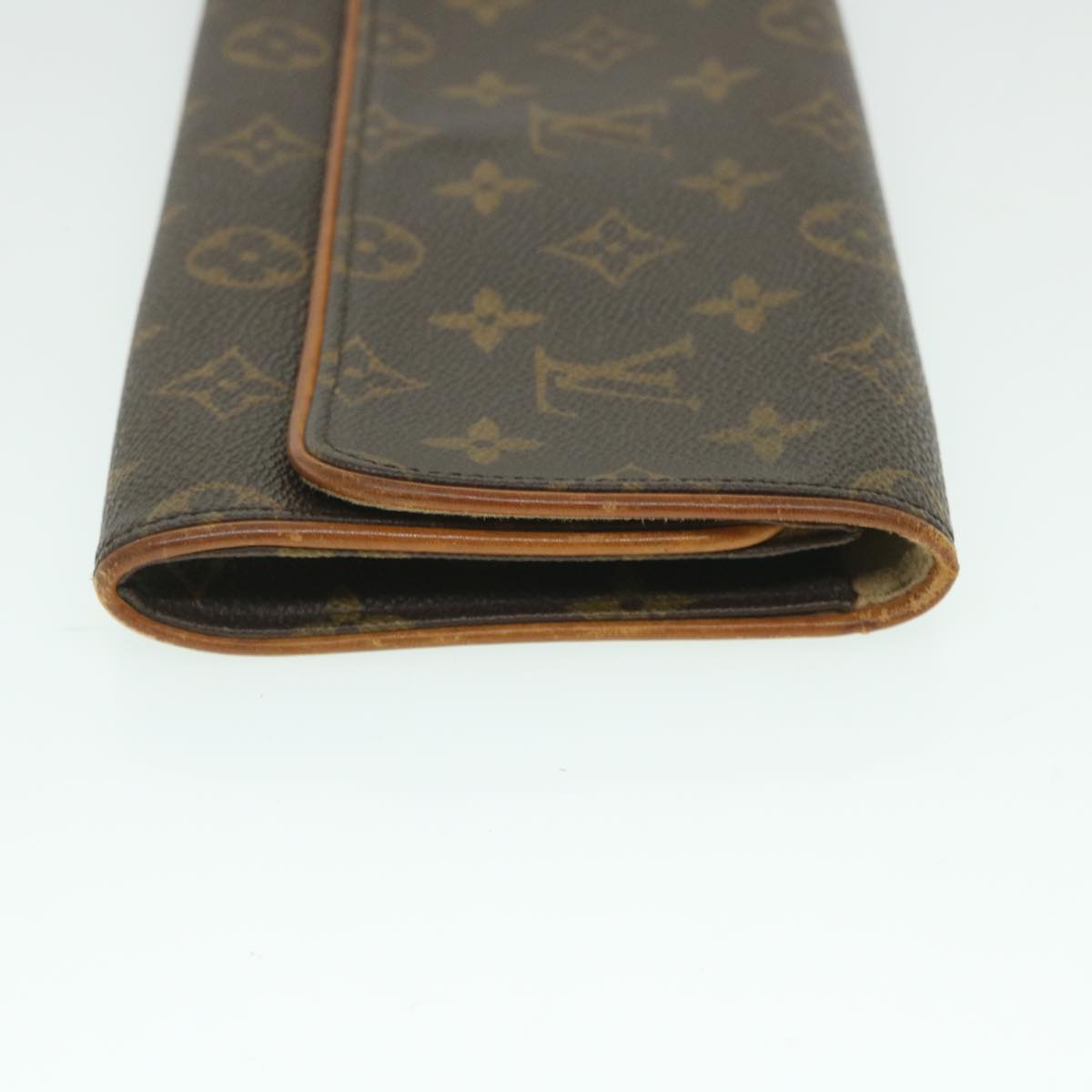 LOUIS VUITTON Monogram Pochette Twin GM Shoulder Bag M51852 LV Auth 56096