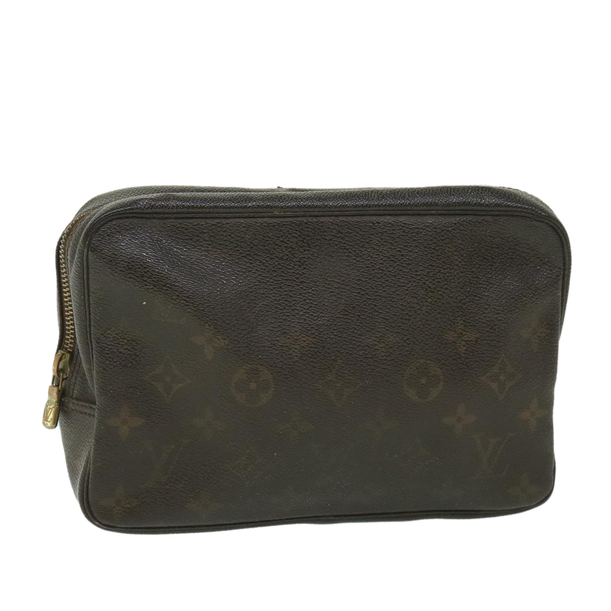 LOUIS VUITTON Monogram Trousse Toilette 23 Clutch Bag M47524 LV Auth 56103