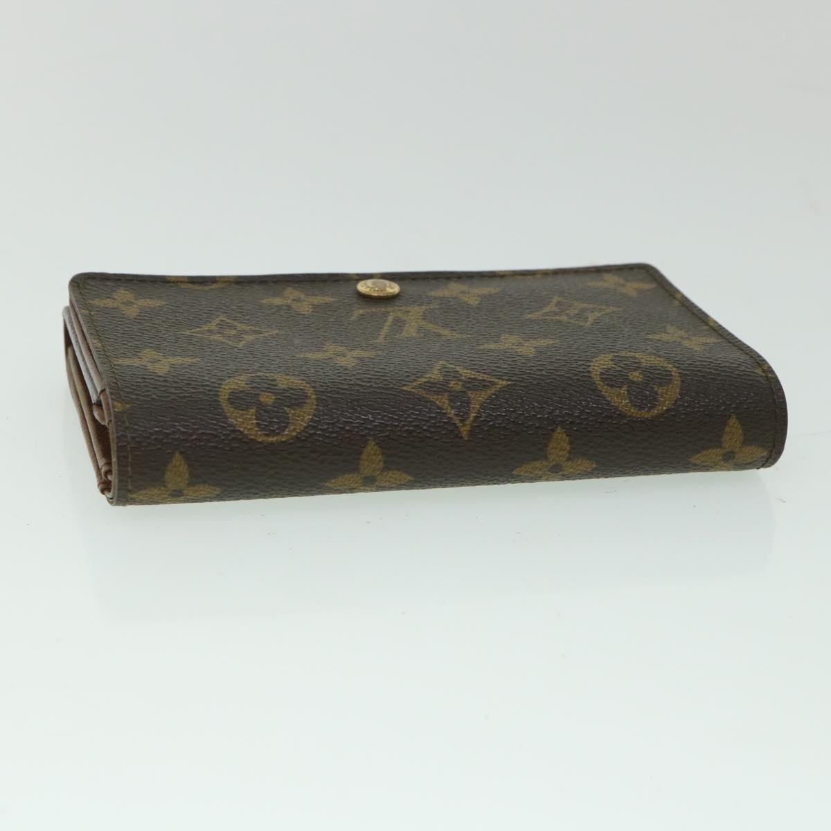 LOUIS VUITTON Monogram Porte Monnaie Billets Tresor Wallet M61730 LV Auth 56112