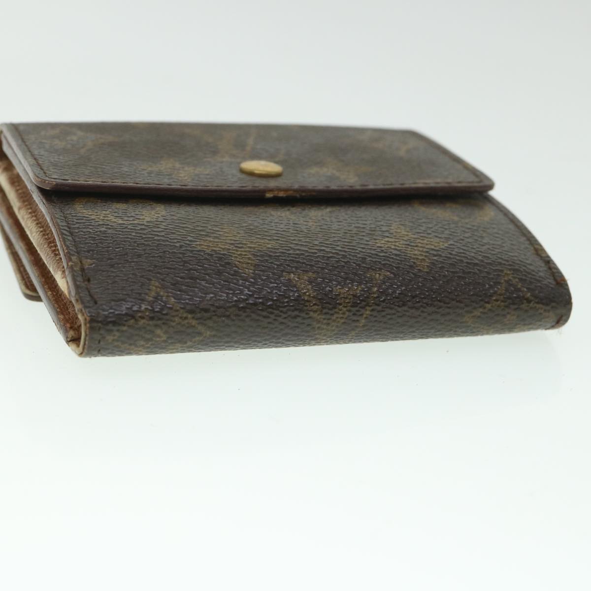 LOUIS VUITTON Monogram Portefeuille Elise Wallet M61654 LV Auth 56115